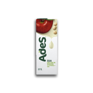 ADES  SOJA C/ JUGO DE MANZANA X 1 LT